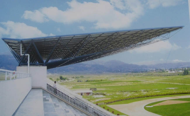 当阳体育看台网架